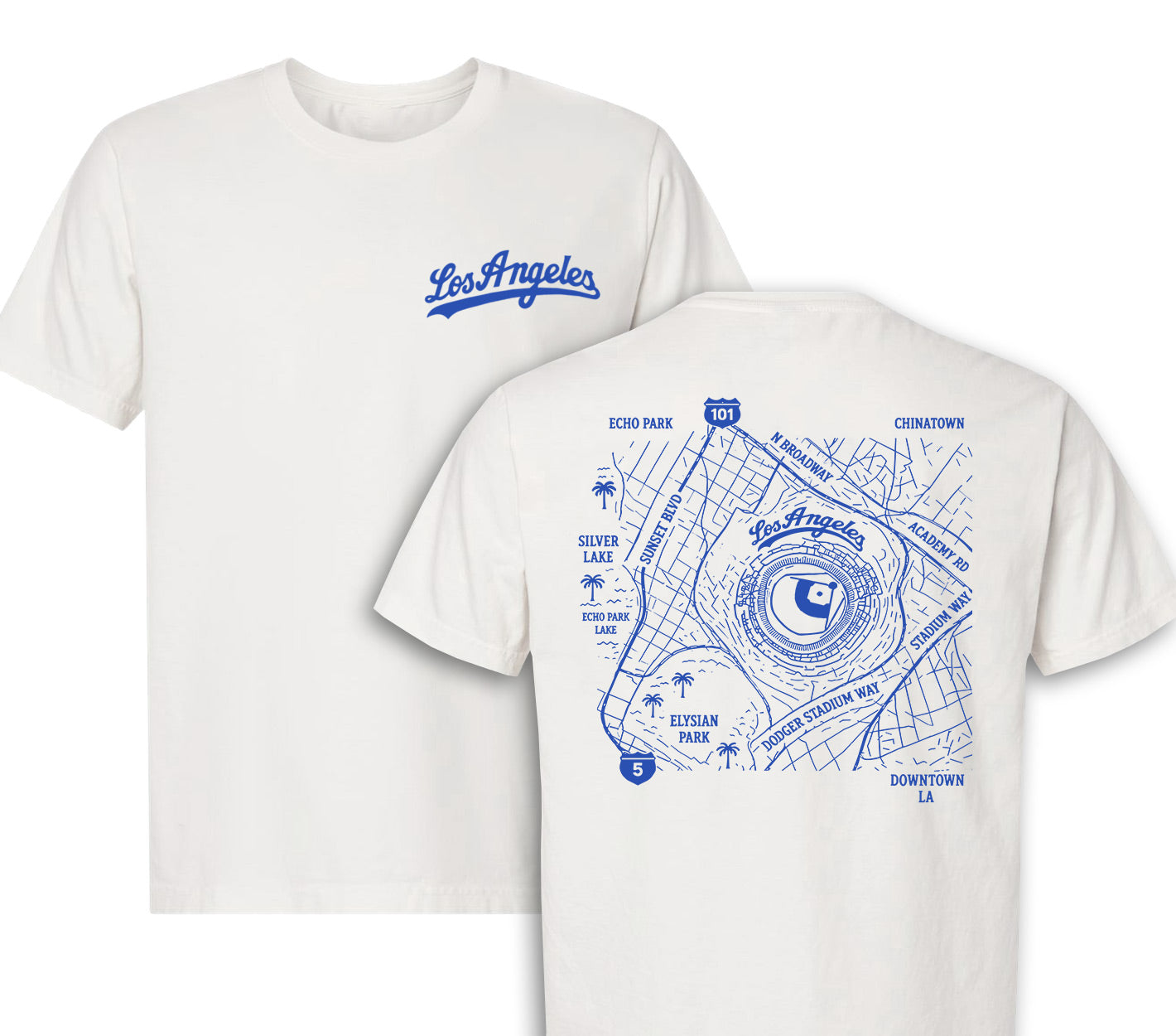 Los Angeles Baseball | Stadium Unisex Tshirt | 3 colors | Limited Drop
