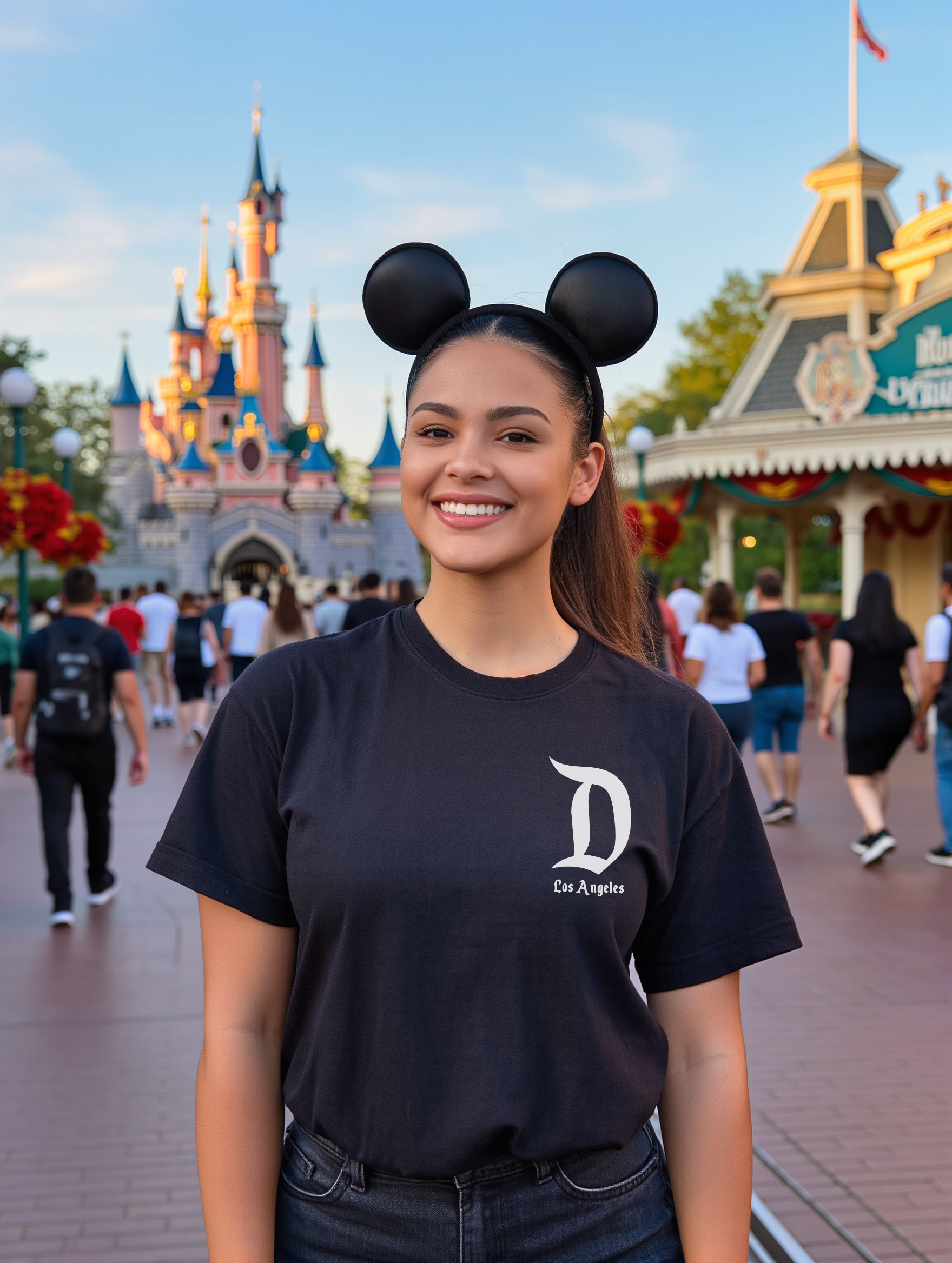 Los Angeles Baseball Graphic Tee ⚾ | Theme Park Inspired | Limited Drop
