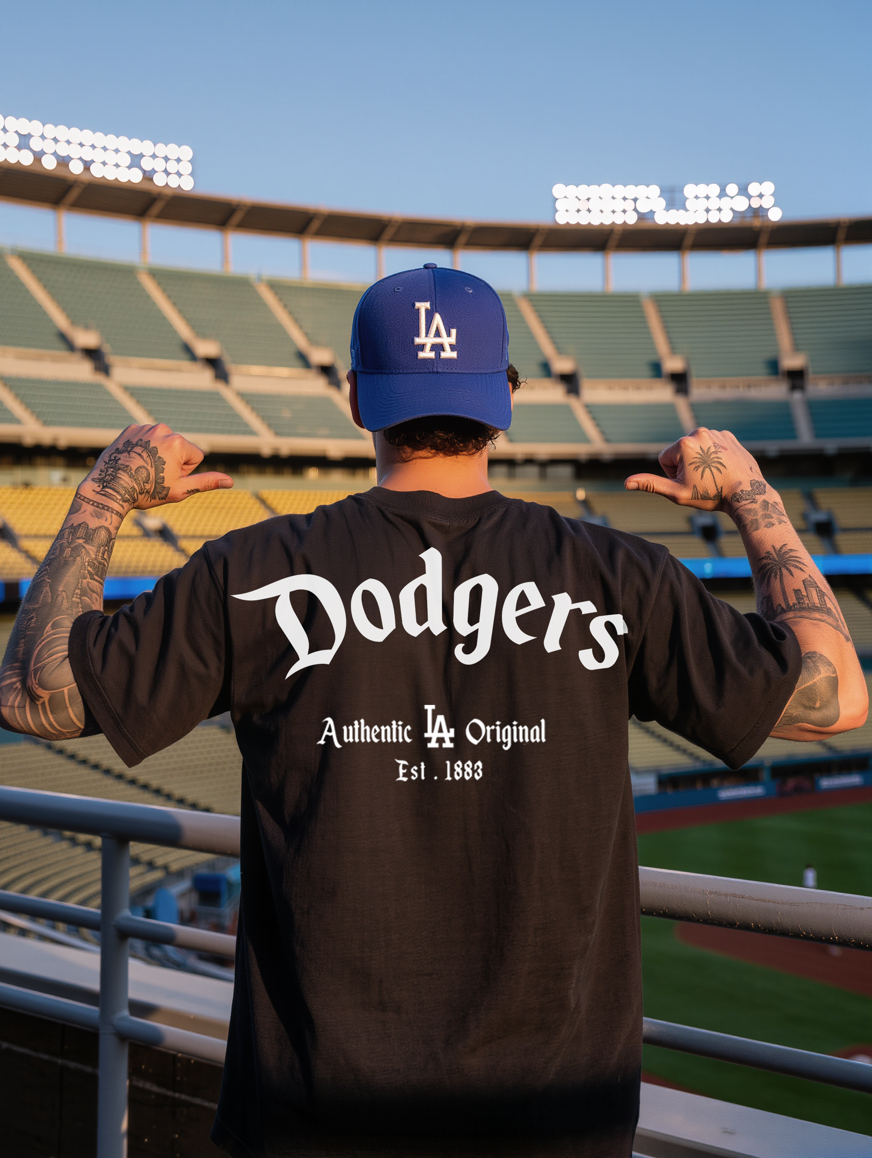 Los Angeles Baseball Graphic Tee ⚾ | Theme Park Inspired | Limited Drop