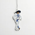 Sho-time Mariachi Air Freshener – LA Baseball Car Freshener, Double-Sided (4”), New Car scent